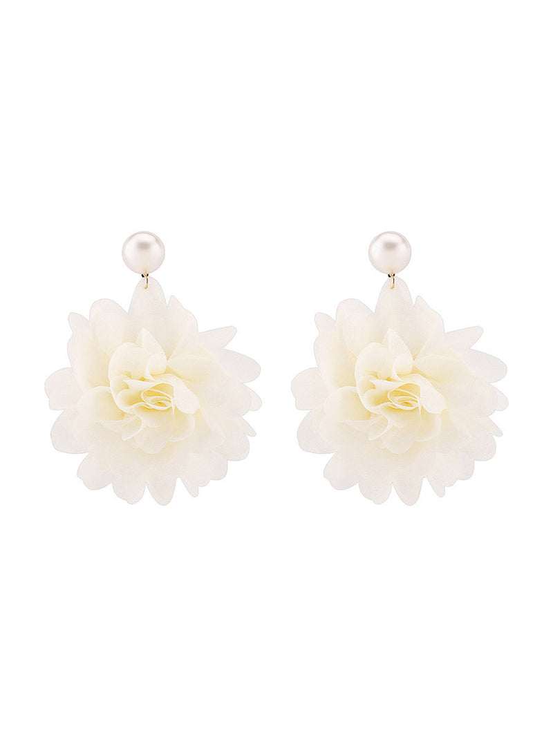 Flower Shape Earrings Accessories