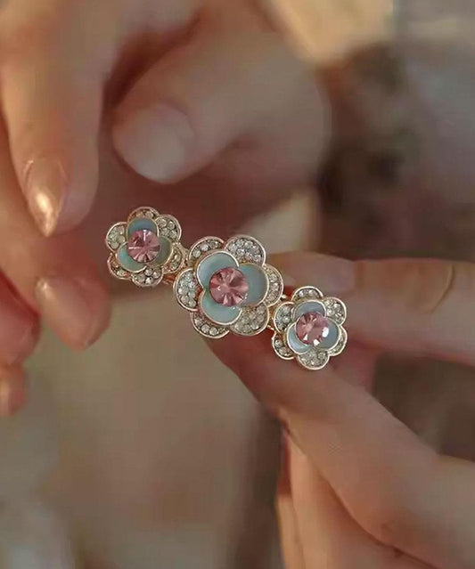 Light Purple Alloy Zircon Hairpin