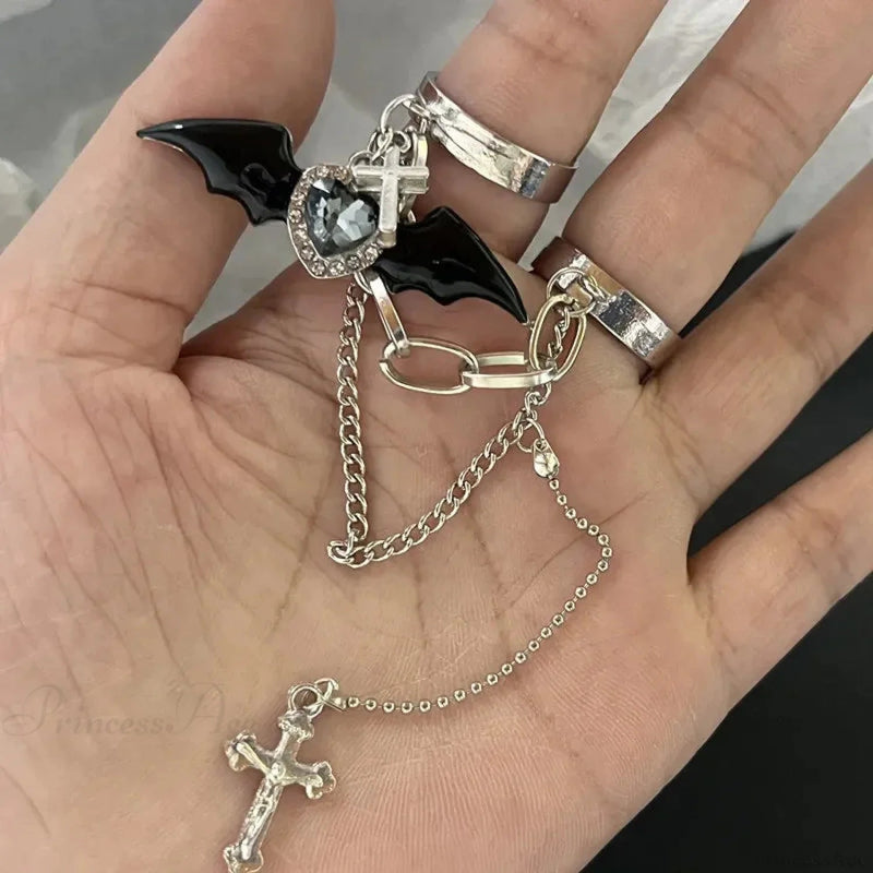 Stylish Antique Opal Unpredictable Gothic Band
