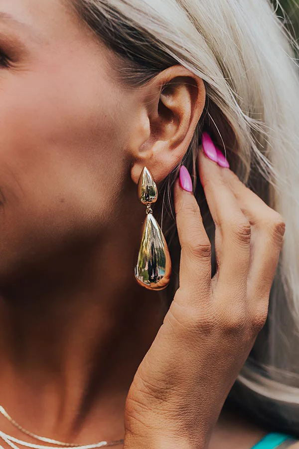 Moment Drop Shape Earrings