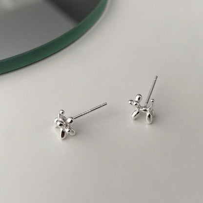 [] Balloon Dog Stud Earrings