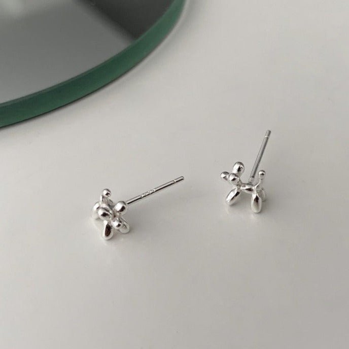 [] Balloon Dog Stud Earrings