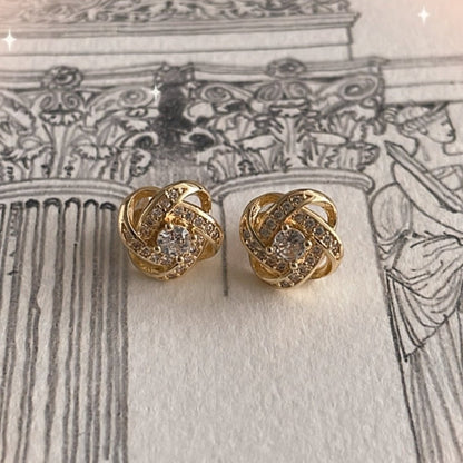 Eleanor Baroque Stud Earrings