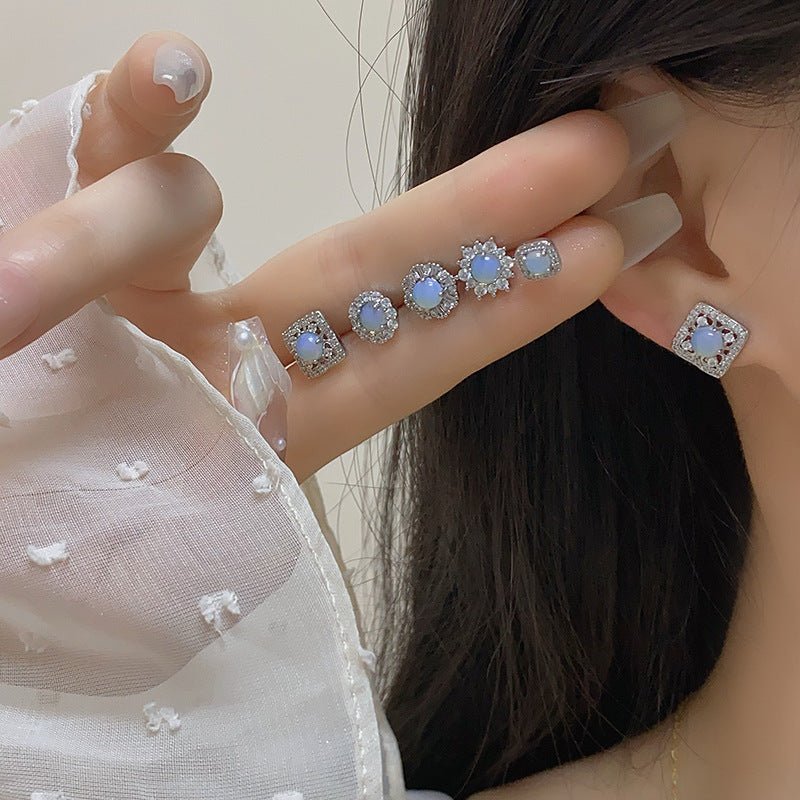 Baroque Stud Earrings - Mikayla