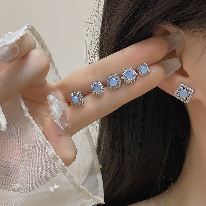 Baroque Stud Earrings - Mikayla