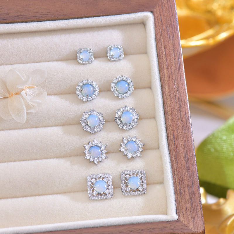 Baroque Stud Earrings - Rachelle