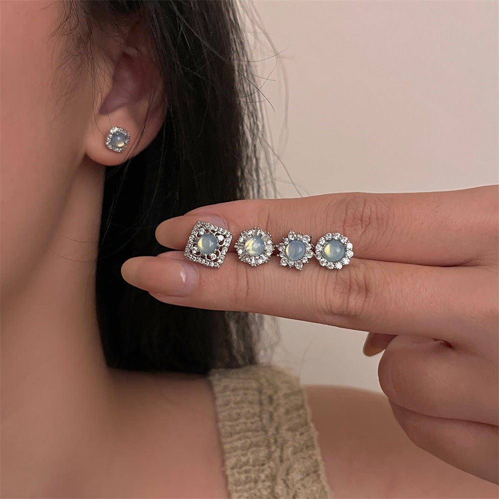 Baroque Stud Earrings - Shelly
