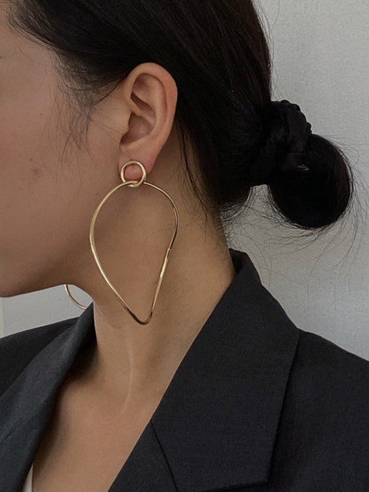 Statement Simple Geometric Earrings