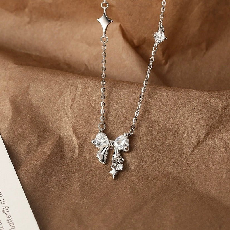 Caroline Bow Necklace