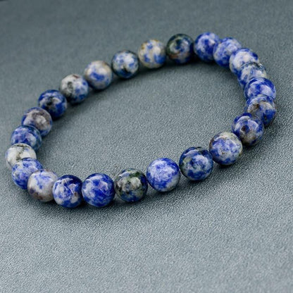 Elastic Rope Natural Stone Bracelet