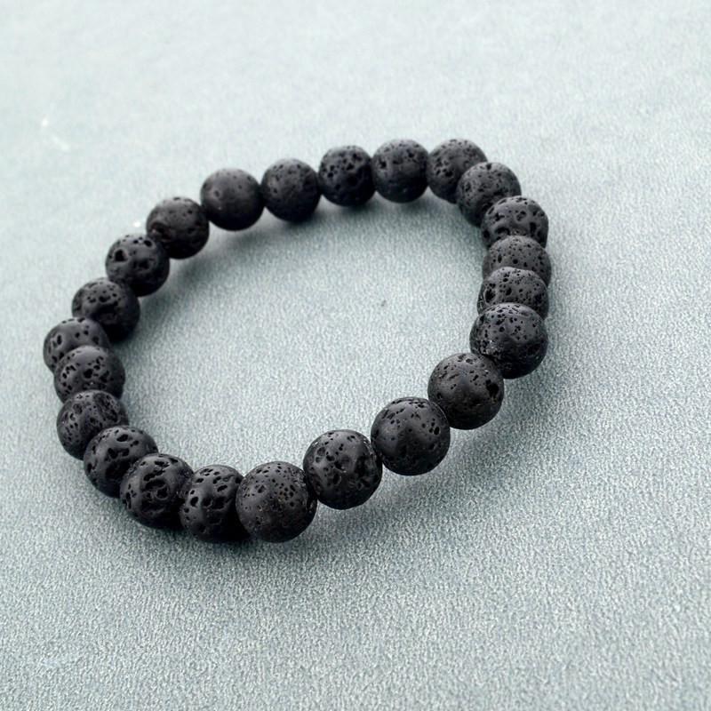 Elastic Rope Natural Stone Bracelet