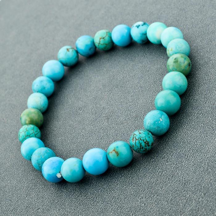 Elastic Rope Natural Stone Bracelet