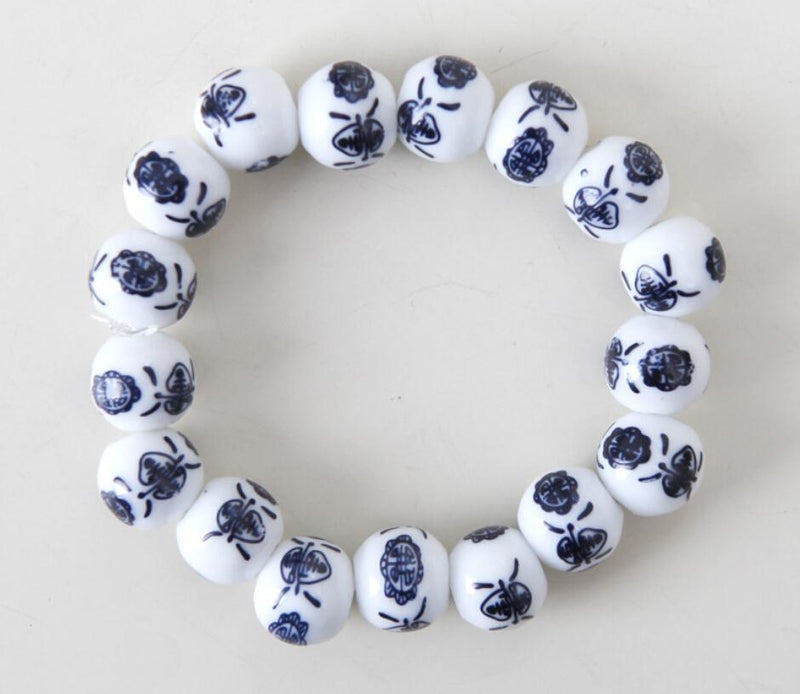 Jingdezhen Porcelain Beads Bracelet