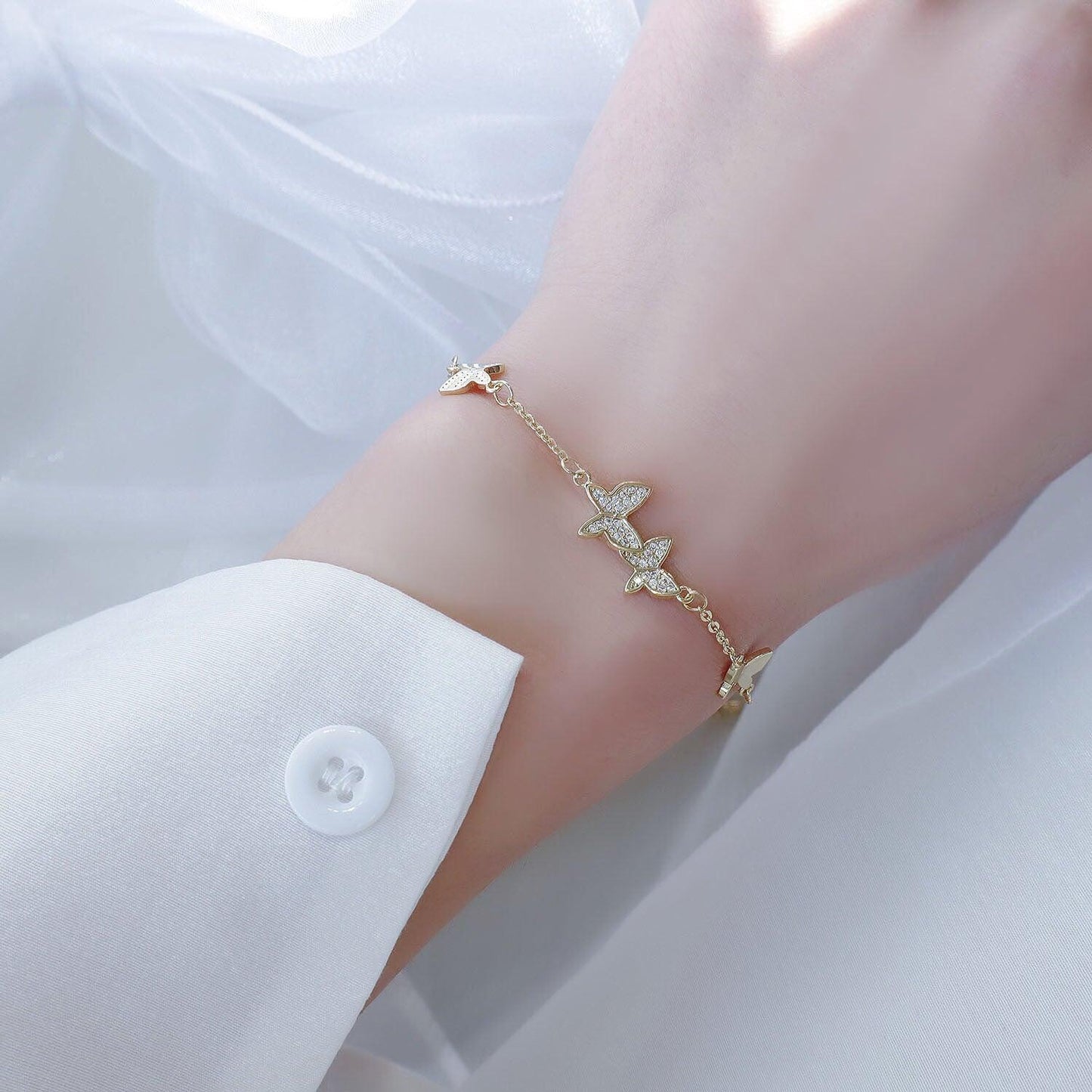 [sample ] Georgia Butterfly Bracelet