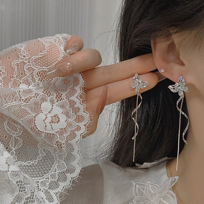 Tara Butterfly Drop Earrings
