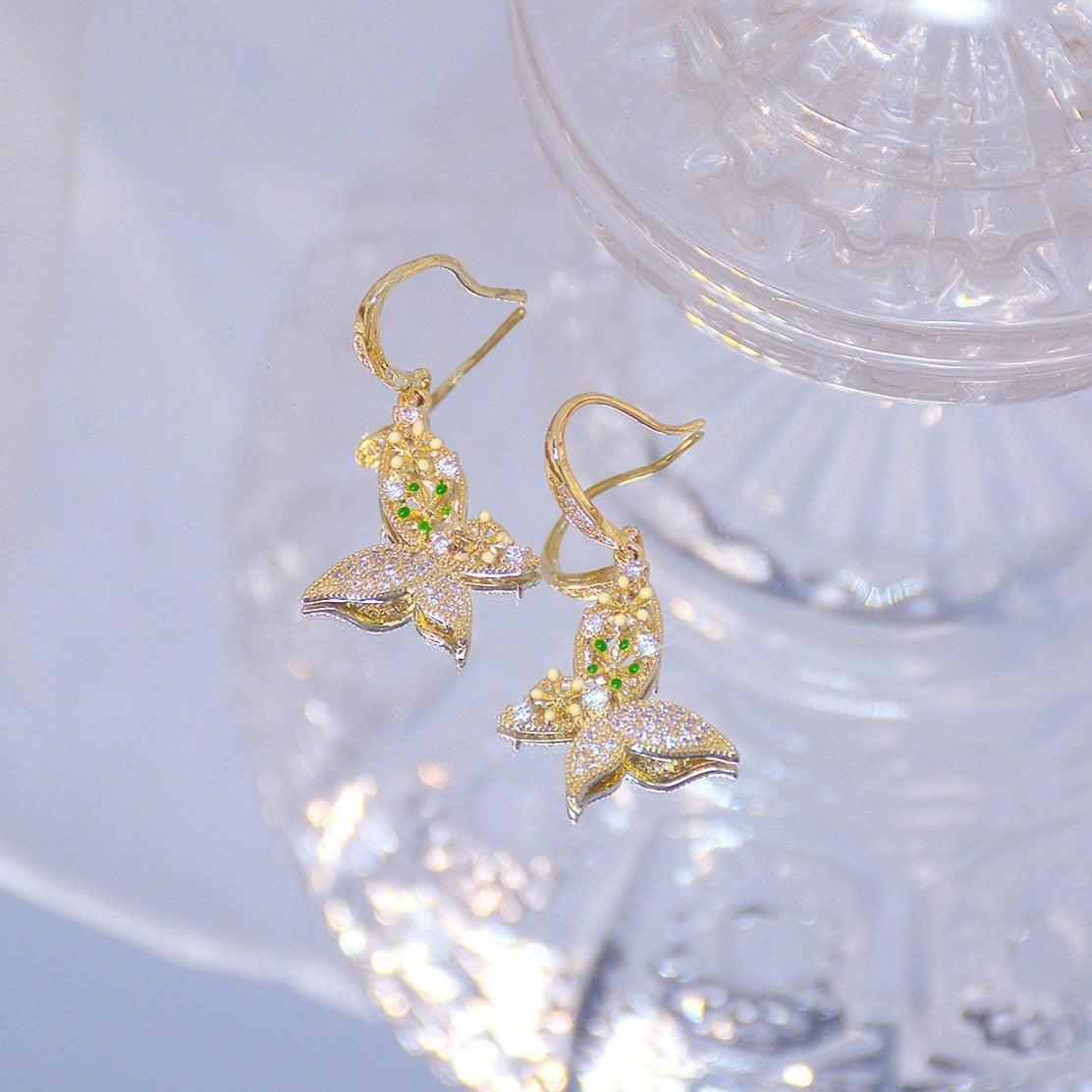 [] Butterfly Earrings - Jocelyn