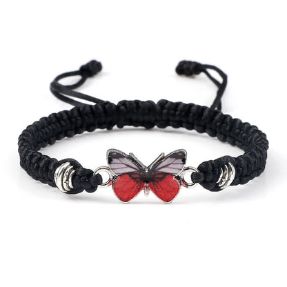 Butterfly Freedom Love String Spiritual Bracelet
