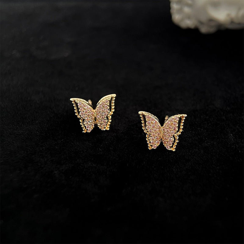 Stacey Butterfly Stud Earrings