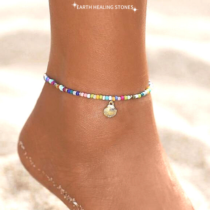 Happy As a Clam Anklet