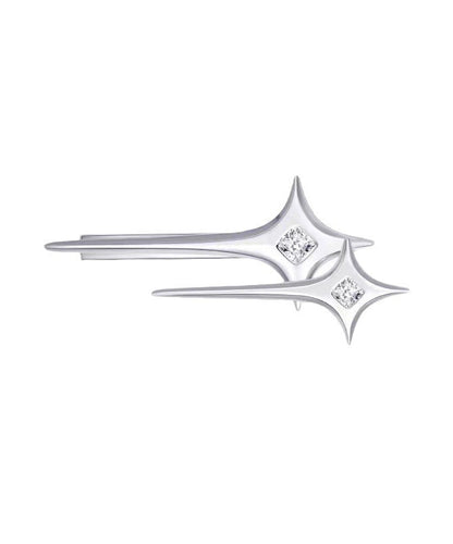 Original Silk Metal Alloy Zircon Star Hairpin