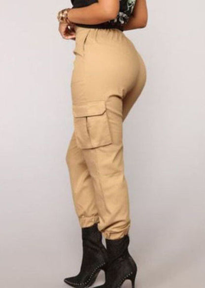 Khaki Haroun Pants Trousers