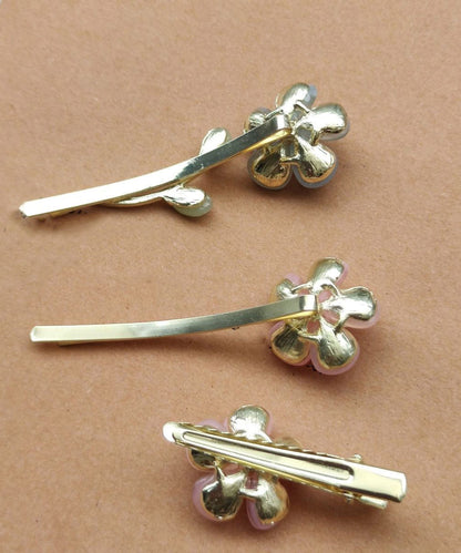 Stylish Alloy Cherry Blossom Hairpin Three-piece Set