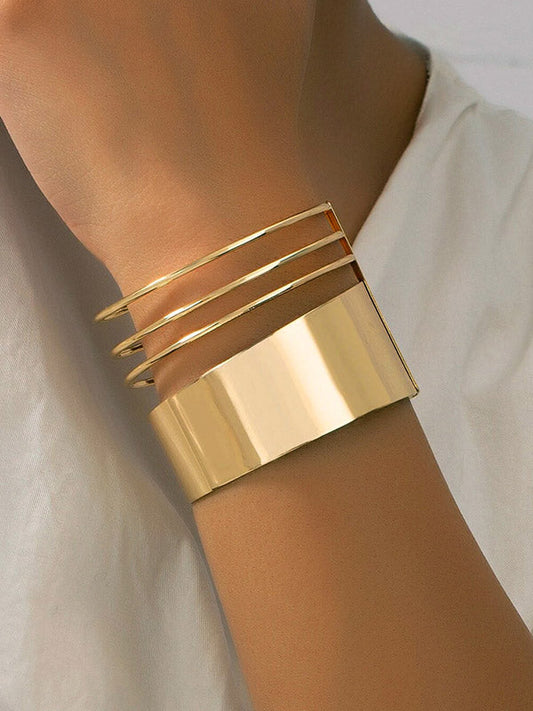 Geometric Hollow Color Bracelet Accessories