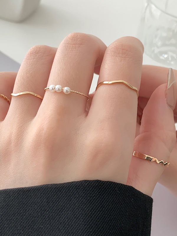 Simple Geometric Rings