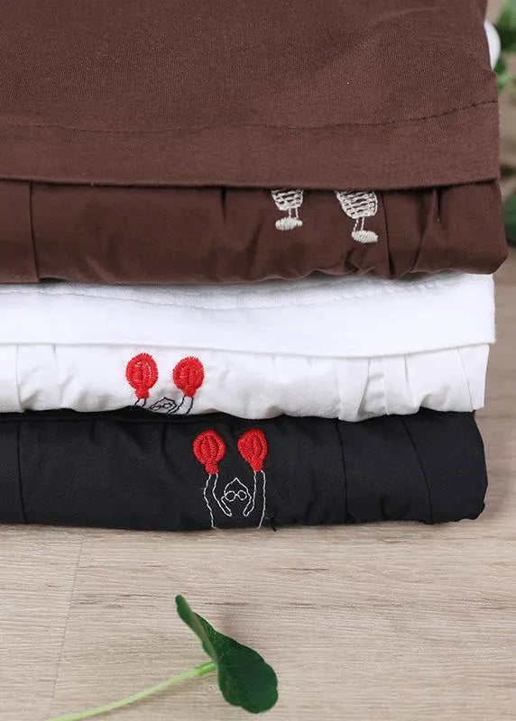 Button Autumn Style Tunics for Chocolate Tops