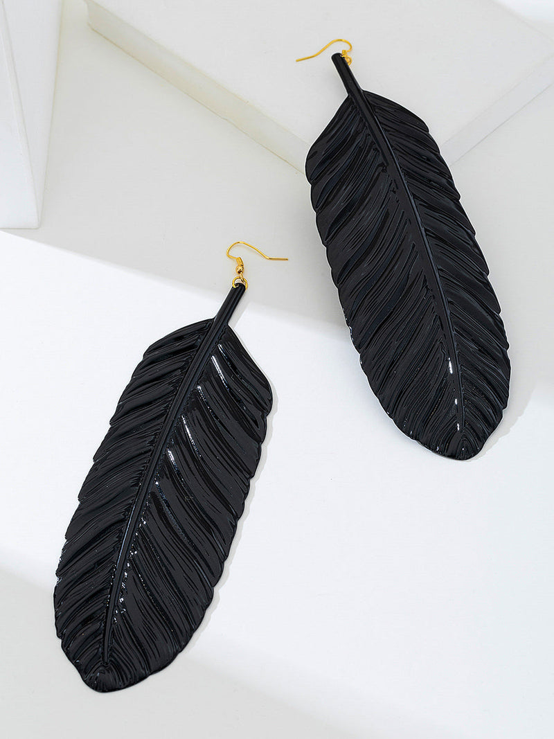 Leaves Shape Earrings Accessories