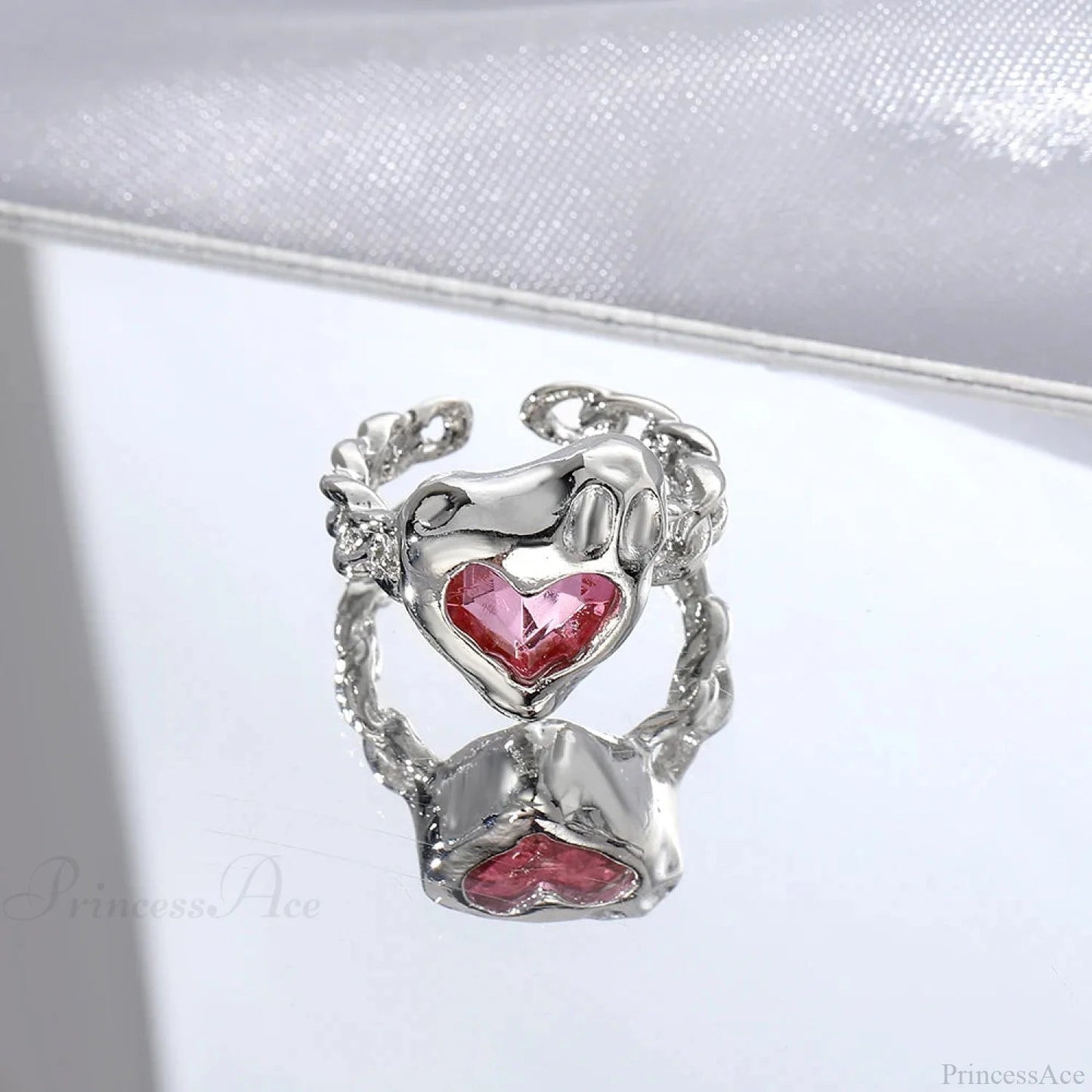 Dark Animal Butterfly Zircon Star Ring