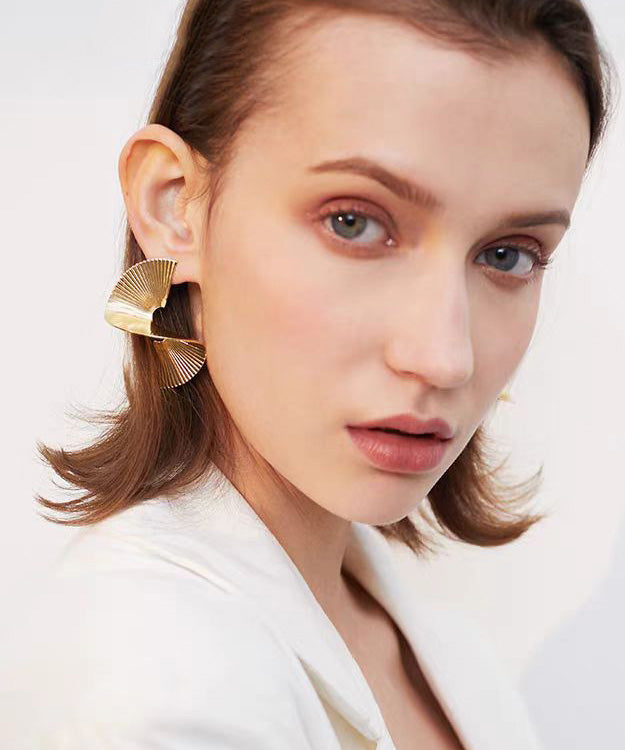 New Fashionable Geometric Metal Earrings