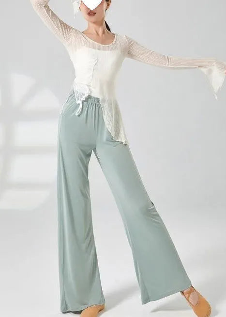 White Asymmetrical Butterfly Tulle Shirt Top Summer