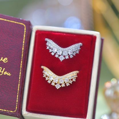 Celestia Tiara Ring in Gold