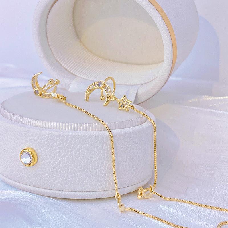 Celestial Threader Earrings and Cuffs