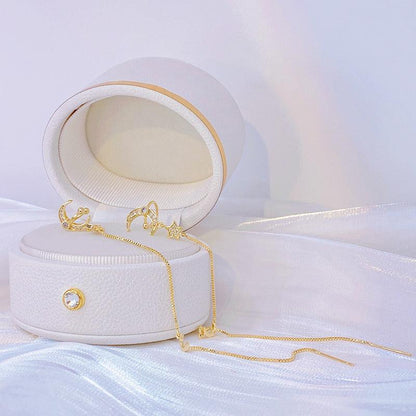 Celestial Threader Earrings and Cuffs