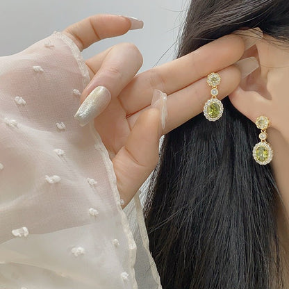 Celine Peridot Earrings