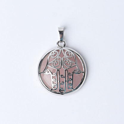 Chakra Hand Wrapped Spiritual Crystal Pendant 1.2 Inch
