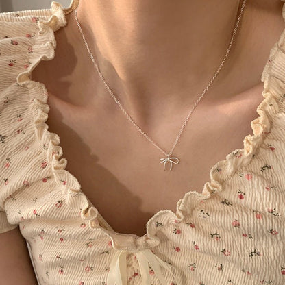 Cherie Bow Necklace