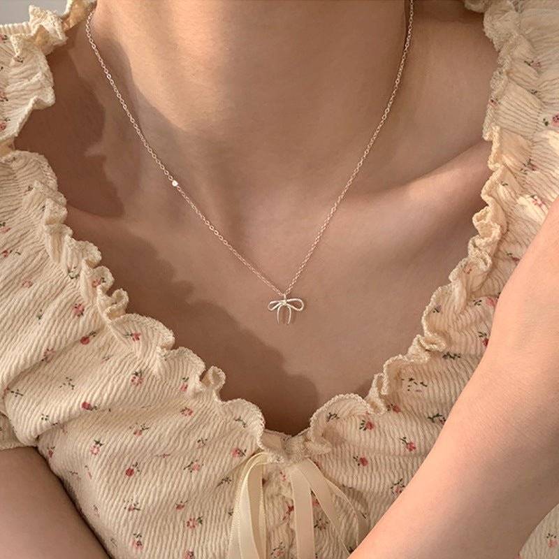 Cherie Bow Necklace