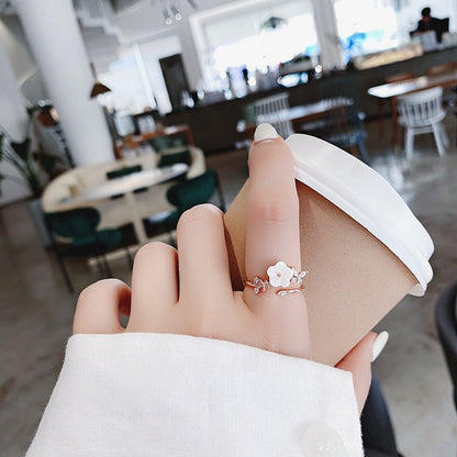 Cherry Blossom Butterfly Ring