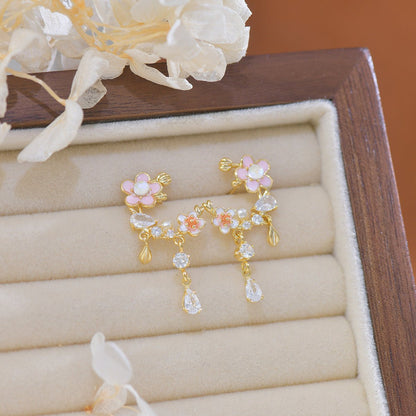 Penny Cherry Blossom Earrings