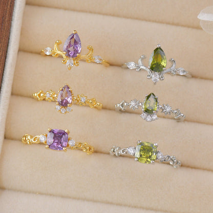 Chiara Amethyst Ring