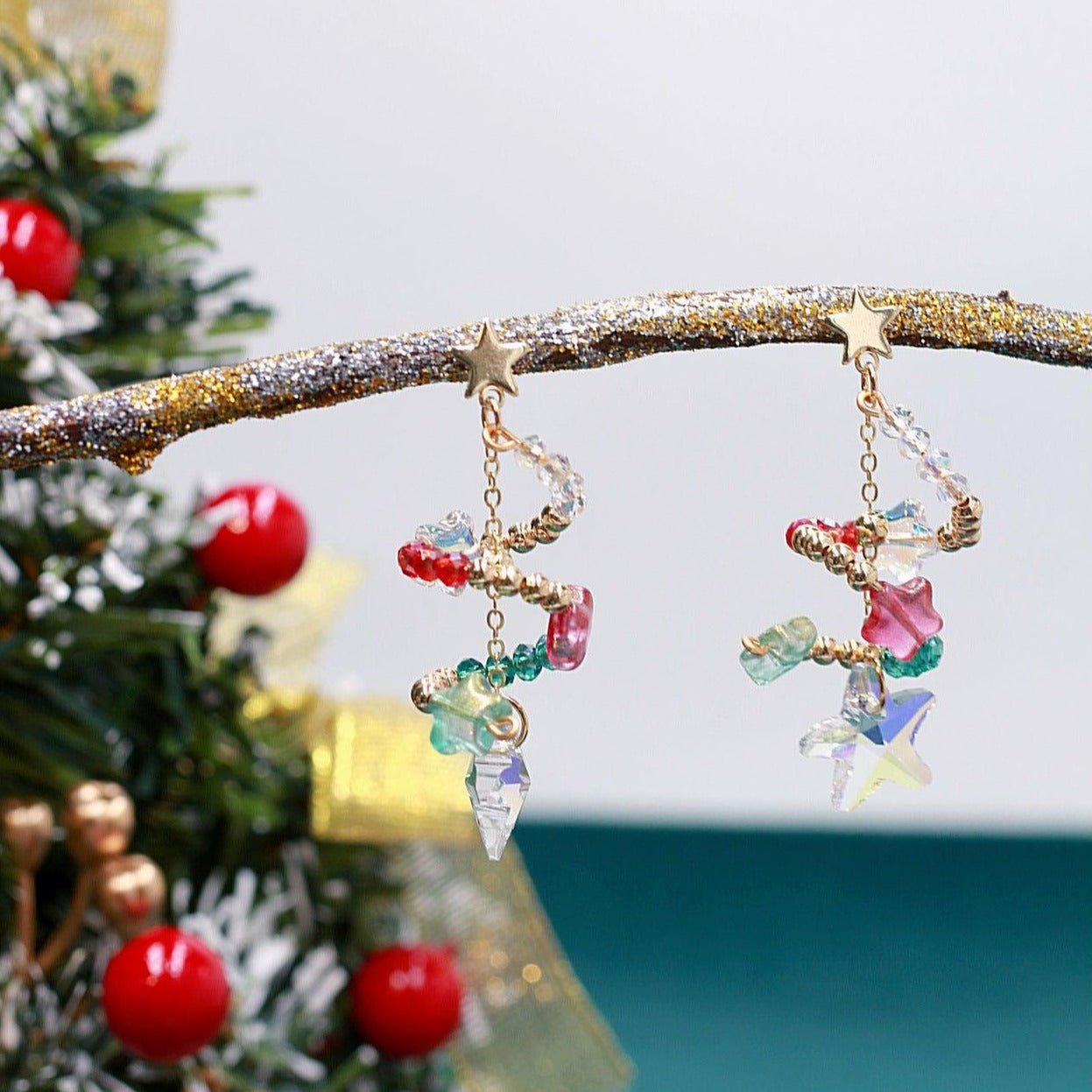 Christmas Tree Earrings