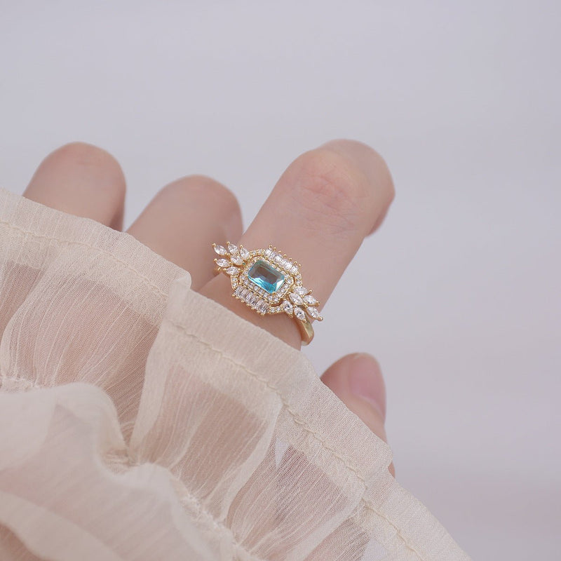 Arielle Azure Ring