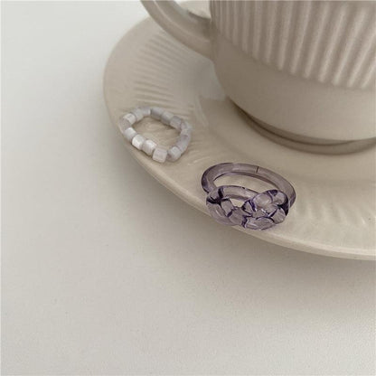 [] Hard Candy Ring Set (3 Colors)