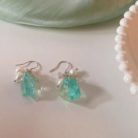 [] Ice Cube Earrings
