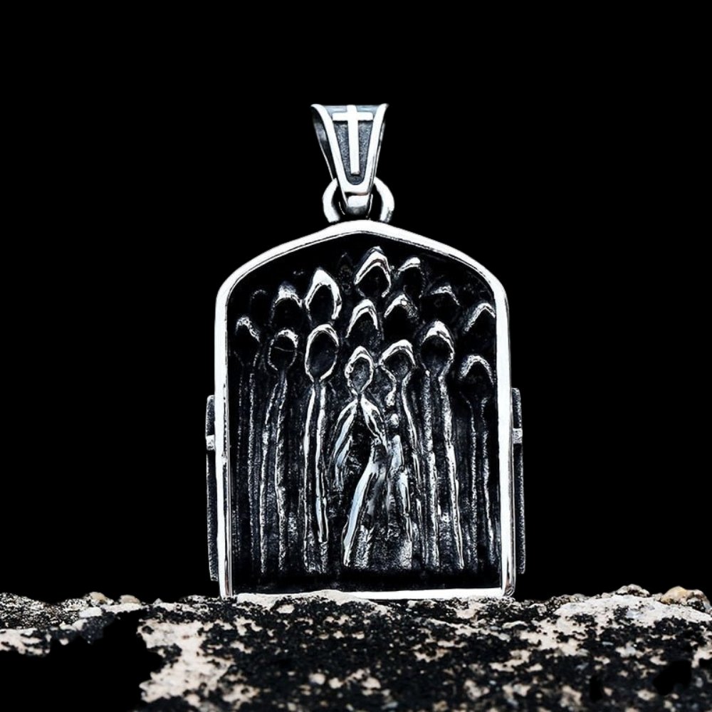 Cloaked Cult Cross Pendant