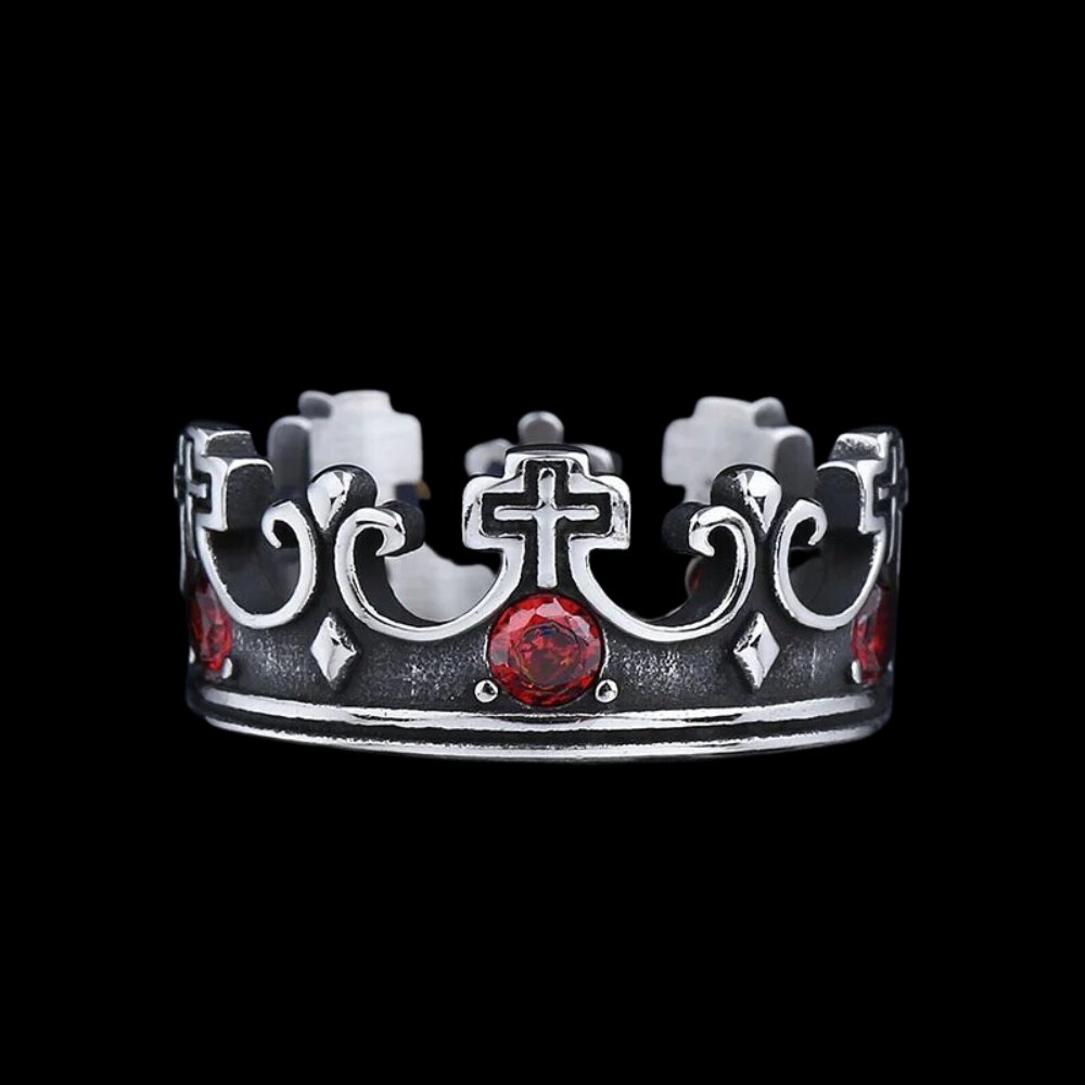Cross Crown Ring