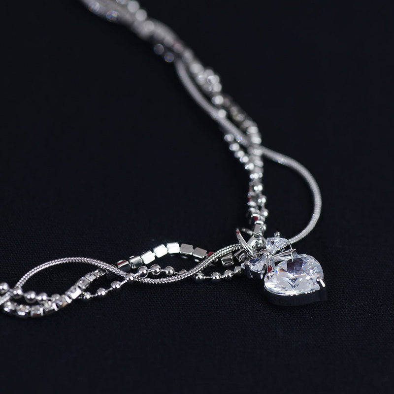 Crystal Cascade Necklace